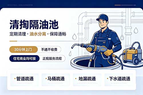 攀枝花清掏隔油池